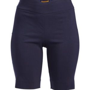 Navy Solar Bermuda Shorts